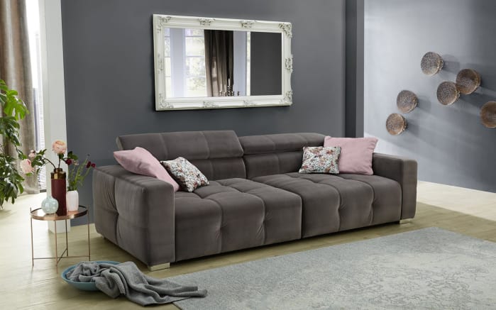 Big-Sofa Trento in grau online bei HARDECK kaufen