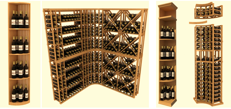 Modular Wine Cellar Racks - Arctic Metalworks Inc.