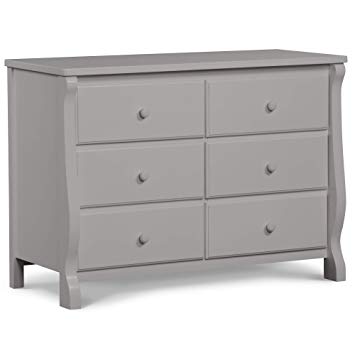 Amazon.com : Delta Children Universal 6 Drawer Dresser, Grey : Baby