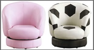 Childrens Seating Pink Swivel Chair, Kids Football Chairs, Tub Seat