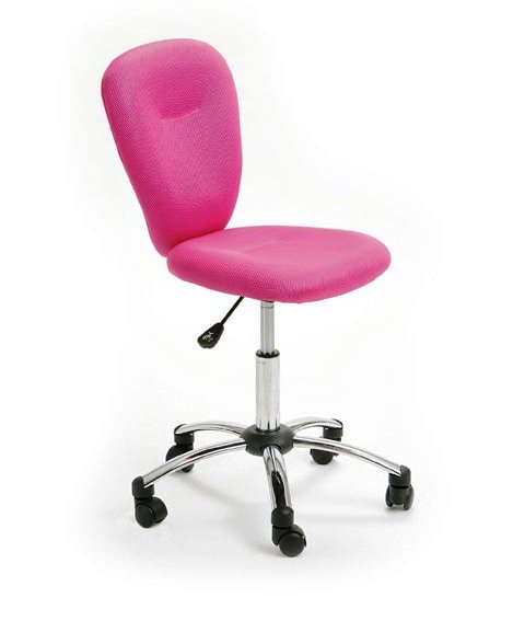 Pezzi Childrens Office Swivel Chair In Pink Office Chairs School