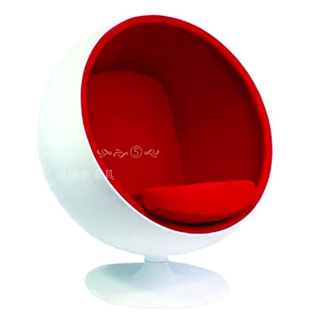 FRP great big ball chair egg chair bubble chair swivel chair