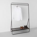 Clothes rack: The helpers for order in the corridor