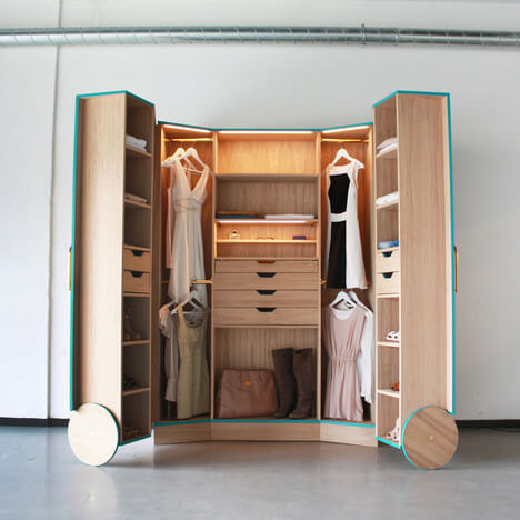 Compact Walk-In Wardrobe u2013 Apartment Geeks