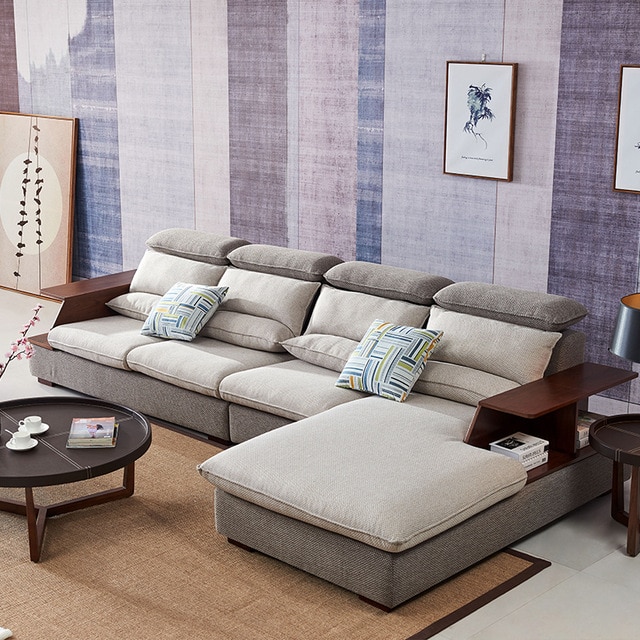 8812 Fabric sofa set living room sofa furniture corner sofa sets