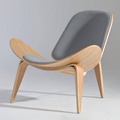 Hans J. Wegner- shell lounge chair | Furniture Design | Chair Design