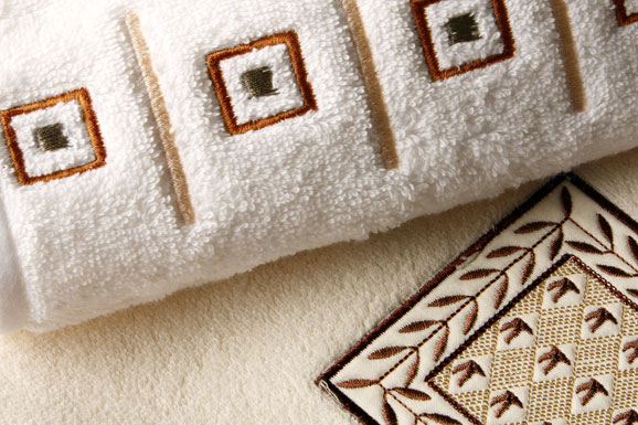 Designer towels- From small to large