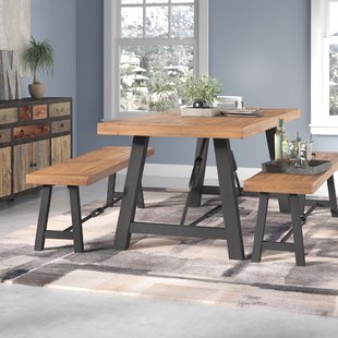 Bench Kitchen & Dining Room Sets You'll Love | Wayfair