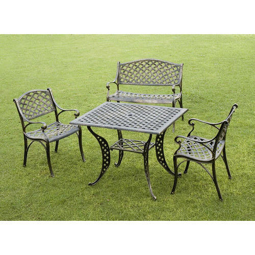 MS Garden Chair & Table Set at Rs 9000 /piece | Garden Chairs | ID