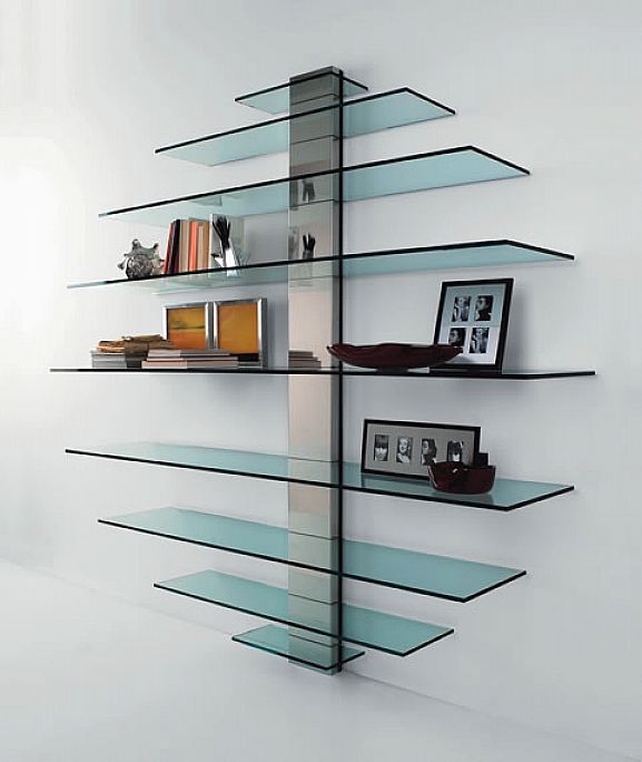 Glass Shelves: Subtle, high quality & useful!