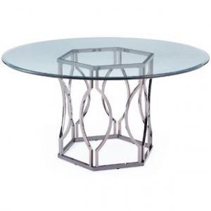 Modern & Contemporary Modern Glass Dining Table | AllModern