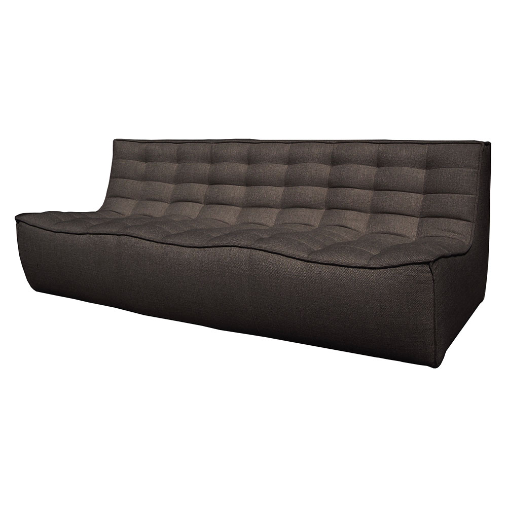 N701 3 Seater Sofa – Dark Gray