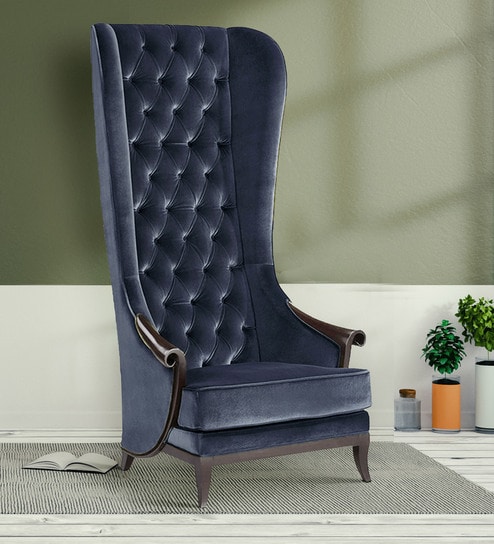 Buy Versatile Comfy Effect High Back Chair In Black Colour By
