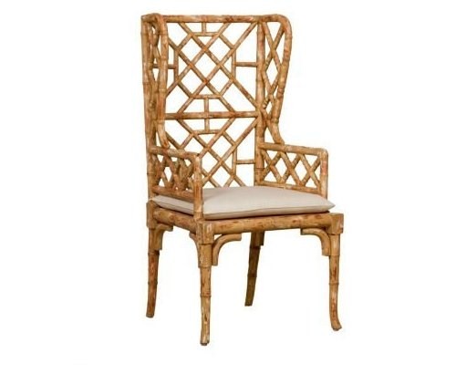 High Back Bamboo Chairs