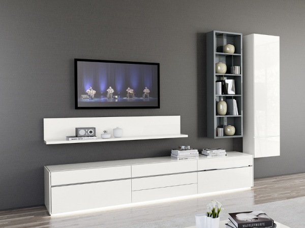 Living Room Furniture Wall Units For Living Room Contemporary
