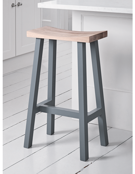 Kitchen stools are comfortable & trendy!