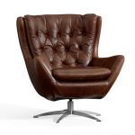Leather chairs with comfortable covers!