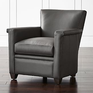 Leather Chairs | Crate and Barrel