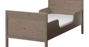 SUNDVIK Bed frame with slatted bed base IKEA// matching beds for the