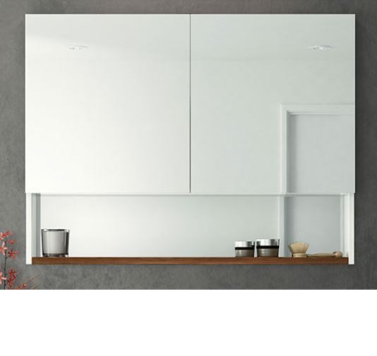 Reflect Timber Shelf Mirror Cabinets | Builders Discount Warehouse