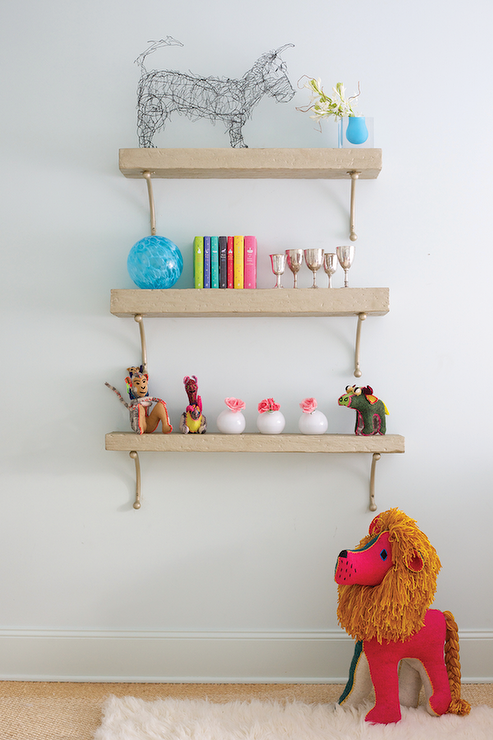Lovely Nursery With Stacked Shelves By Birmingham Home And Garden