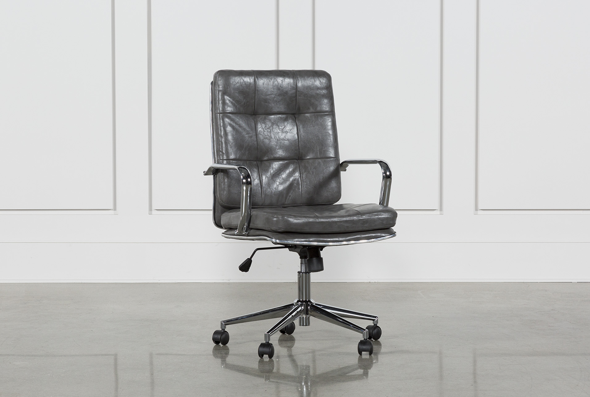 Norton Tufted Office Chair | Living Spaces