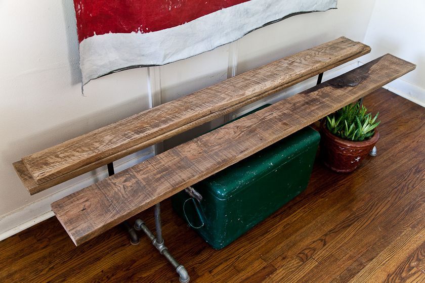 Plank Benches u2014 Mastodon Jones Furniture Design Build Reclaim
