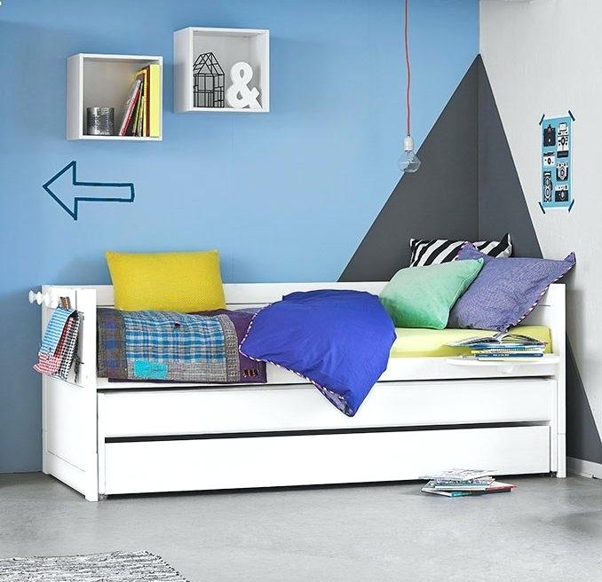 Solid Wood Kids Bed Kids Bedroom Furniture Set Twin Over Twin