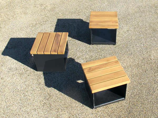 Seating Cubes Elegant Coffee Table With Seating Cubes
