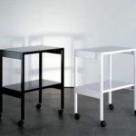 Side tables and trolleys