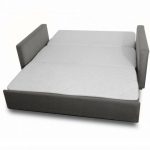The sofa bed offers space-saving comfort!