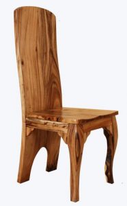Solid Wood Chairs, Natural Wood Chairs, Elegant Rustic | repurposed
