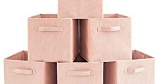 Amazon.com: EZOWare Set of 6 Basket Bins Collapsible Storage