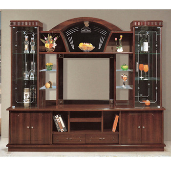 Hot Designs Mdf Tv Stands With Showcase 841 India Style Tv Cabinets