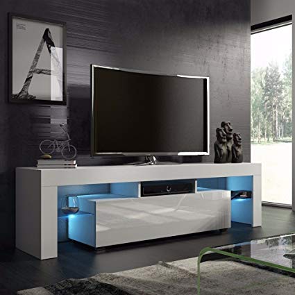 Amazon.com: Homgrace TV stand Modern LED TV Cabinets Home Decorative