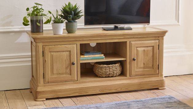 Oak TV Units & Stands | Solid Wood TV Cabinets | Oak Furnitureland