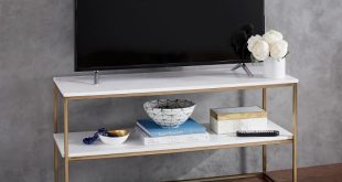 Delaney Marble TV Stand | Pottery Barn