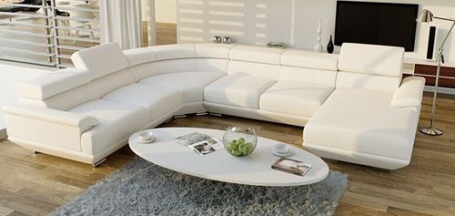 Leather U Shaped Sofa Set, Rs 1024 /set, Vimal Aluminium & Furniture