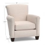 Upholstered armchair with comfort high 10!