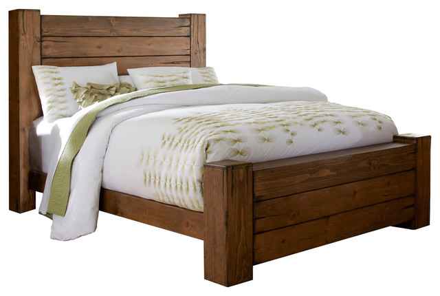 Trilby Wooden Bed - Transitional - Panel Beds - by Progressive Furniture