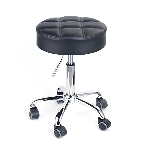 Amazon.com: Leopard Round Rolling Stools,Adjustable Work Stool with