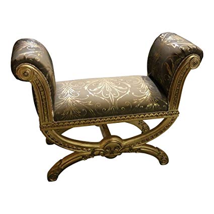 Amazon.com: Handmade Baroque Furniture Seat Bench Ottoman Empire