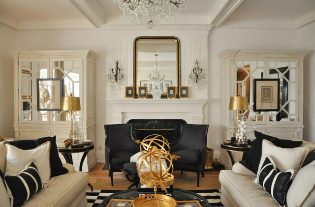 15 Black and White Living Room Ideas