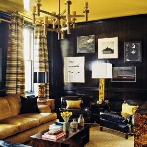 Black And Gold Living Room Ideas & Photos | Houzz