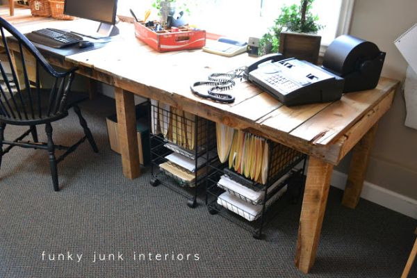 19 DIY pallet desks u2013 a nice way to save money and to customize your