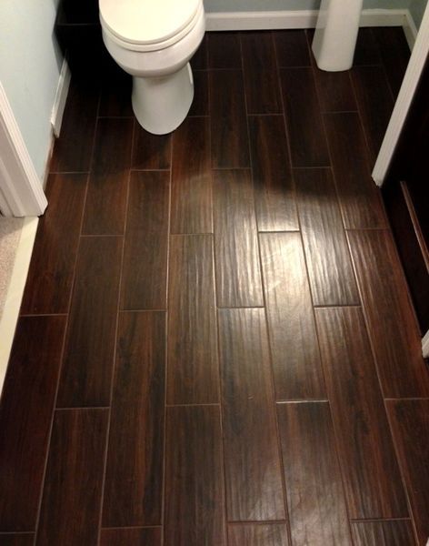 linoleum that looks like wood; plan for the trailer | Home Decor