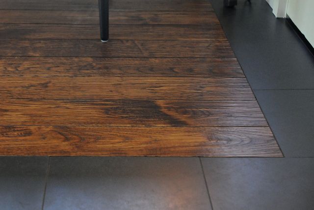 Untitled | Flooring | Pinterest | Wood tile floors, Kitchen flooring