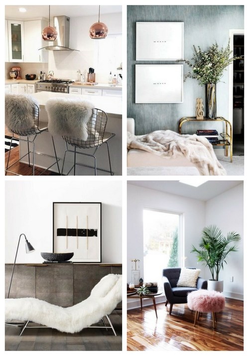 Setting up with fur: The eye-catcher in every home