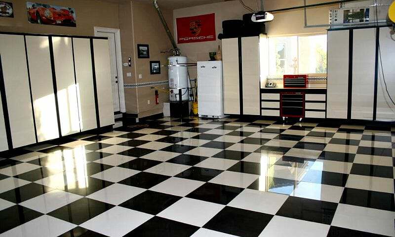 The Benefits of Porcelain Garage Floor Tile | All Garage Floors