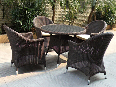 Commercial Restaurant Dining Set KRDS603 - KR Outdoor Furniture